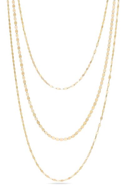 LANA LANA Sienna Triple Strand Necklace