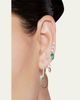 Lana Wavey Pear Diamond Huggie Earrings - 2