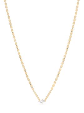 Lana Women's 14K Yellow Gold & 0.20 TCW Diamond Pendant Necklace