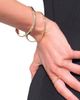 Lana Women's 14K Yellow Gold Hinged Bangle - 2