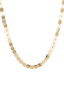 LANA Women's 14K Yellow Gold Square-Link Chain Necklace