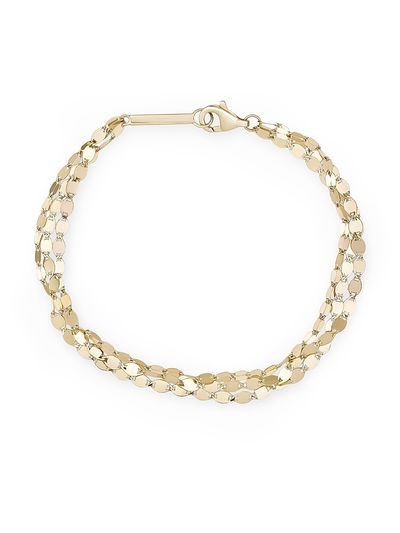 Lana Women's Malibu 14K Yellow Gold Triple-Chain Bracelet