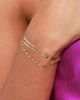 Lana Women's Malibu 14K Yellow Gold Triple-Chain Bracelet - 2