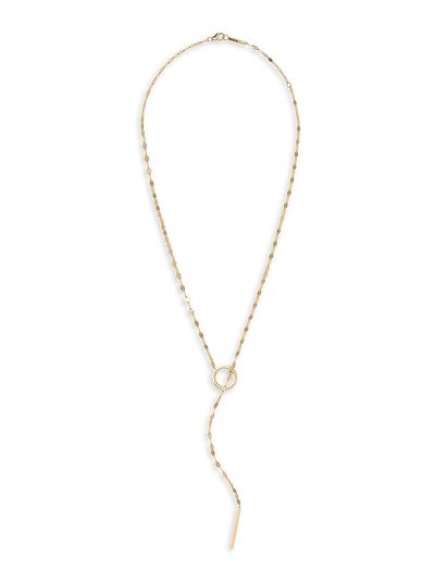 Lana Women's Mega Gloss Blake 14K Yellow Gold Lariat Necklace