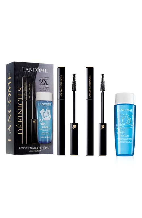 Lancôme Lancôme Définicils Mascara & Bi-Facil Eye Makeup Remover 3-Piece Gift Set $82 Value