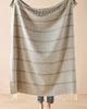 Lands Downunder Montauk Stripe Herringbone Throw Blanket - 1
