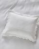 Lands Downunder Scallop Lattice Coverlet Sham - 1