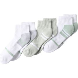 Lands' End Lands' End 3-Pack Half Cushion Performance Quarter Socks