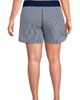 Lands' End Lands' End 5" Quick Dry Elastic Waist Board Shorts Swim Cover-up Shorts with Panty - 2