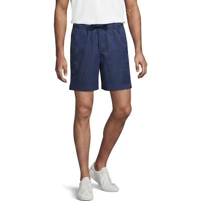 Lands' End Lands' End 7" Lightweight Twill Pull On Deck Short