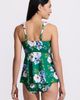 Lands' End Lands' End Adjustable Scoop Neck Flutter Tankini Top - 2