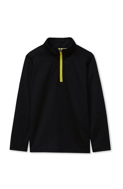 Lands' End Lands' End Boys Active Space Dye Quarter Zip Pullover