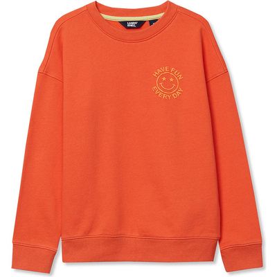 Lands' End Lands' End Boys French Terry Crewneck Sweatshirt
