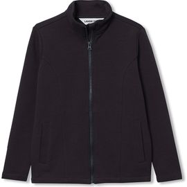 Lands' End Lands' End Boys Husky Long Sleeve Knit Full Zip Mock Neck Sweatshirt