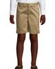 Lands' End Lands' End Boys Slim Plain Front Blend Chino Shorts - 1