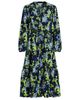 Lands' End Lands' End Bracelet Button Front Midi Dress - 4