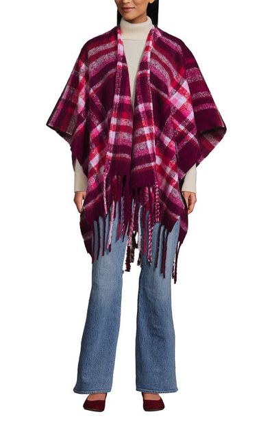 Lands' End Lands' End Brushed Boucle Ruana