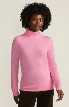 Lands' End Lands' End Cashmere Turtleneck Sweater