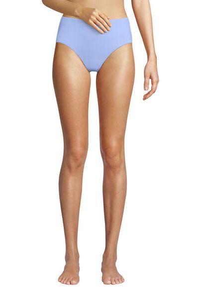 Lands' End Lands' End Chlorine Resistant Mid Rise Classic Bikini Bottoms