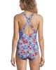 Lands' End Lands' End Chlorine Resistant Scoop Neck X-Back High Leg Soft Cup Tugless Sporty One Piece Swimsuit - 2