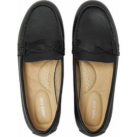Lands' End Lands' End Comfort Leather Slip On Loafer Shoes