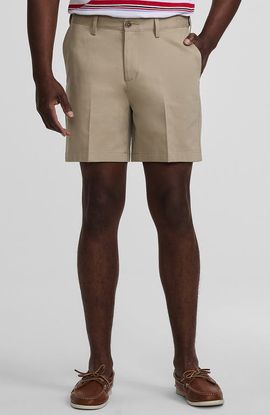 Lands' End Lands' End Comfort Waist 6" No Iron Chino Shorts