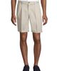 Lands' End Lands' End Comfort Waist Pleated 9" No Iron Chino Shorts - 1