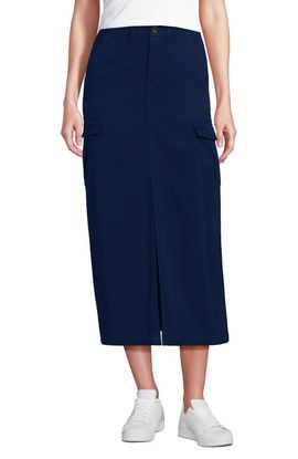 Lands' End Lands' End Cool Fade Cargo Maxi Skirt