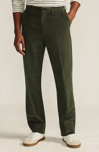 Lands' End Lands' End Corduroy Comfort Waist Traditional Fit Plain Front Pant