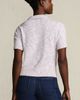 Lands' End Lands' End Cotton Blend Short Sleeve Polo Sweater - 2