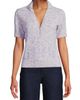Lands' End Lands' End Cotton Blend Short Sleeve Polo Sweater - 3