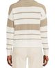 Lands' End Lands' End Cotton Boucle Johnny Collar Textured Sweater - 2