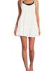 Lands' End Lands' End Cotton Gauze Metallic Tiered Mini Cover-up Dress - 3