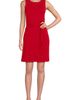 Lands' End Lands' End Cotton Jersey Crew Neck Sleeveless Shift Dress - 3