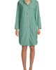 Lands' End Lands' End Cotton Poplin Long Sleeve Sleepshirt Nightgown - 4