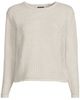 Lands' End Lands' End Cotton Viscose Mesh Jacquard Crew Neck Sweater - 3