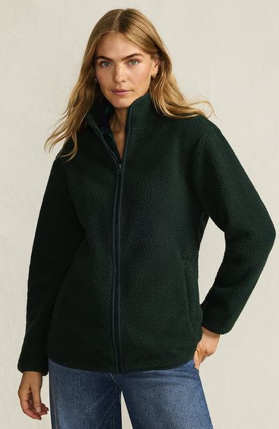 Lands' End Lands' End Cozy High Pile Full Zip Fleece Jacket