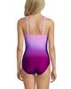 Lands' End Lands' End D-Cup New SlenderSuit Grecian Adjustable Low Leg One Piece - 2