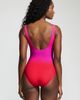 Lands' End Lands' End D-Cup Slender Tummy Control Chlorine Resistant V-neck Wrap One Piece Swimsuit - 2