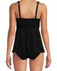 Lands' End Lands' End DD-Cup Sweetheart Belted Flutter Tankini - 2