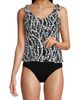 Lands' End Lands' End DD-Cup Tie Shoulder Flutter Tankini Top - 3
