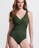 Lands' End Lands' End DDD-Cup New SlenderSuit Wrap One Piece Swimsuit - 1