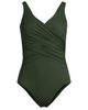 Lands' End Lands' End DDD-Cup New SlenderSuit Wrap One Piece Swimsuit - 5