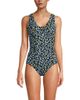 Lands' End Lands' End DDD-Cup Slender Suit Grecian Low Leg One Piece Swimsuit - 1