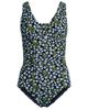 Lands' End Lands' End DDD-Cup Slender Suit Grecian Low Leg One Piece Swimsuit - 3