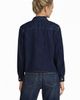 Lands' End Lands' End Denim Cropped Button Front Shirt - 4