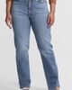 Lands' End Lands' End Denim High Rise Straight Curvy Jeans - 1