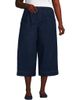 Lands' End Lands' End Denim Mid Rise Wide Leg Culotte Jeans - 1