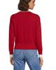 Lands' End Lands' End Double Trim Cotton Crew Neck Sweater - 2
