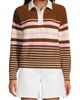 Lands' End Lands' End Drifter Rugby with Woven Collar Sweater - 1